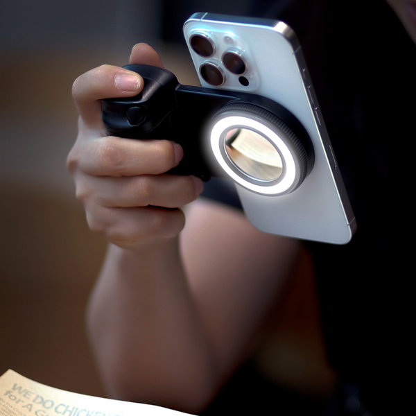 Magnetic LED Shutter Grip